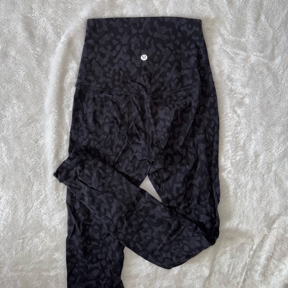 Lululemon Align Black Patterned Leggings